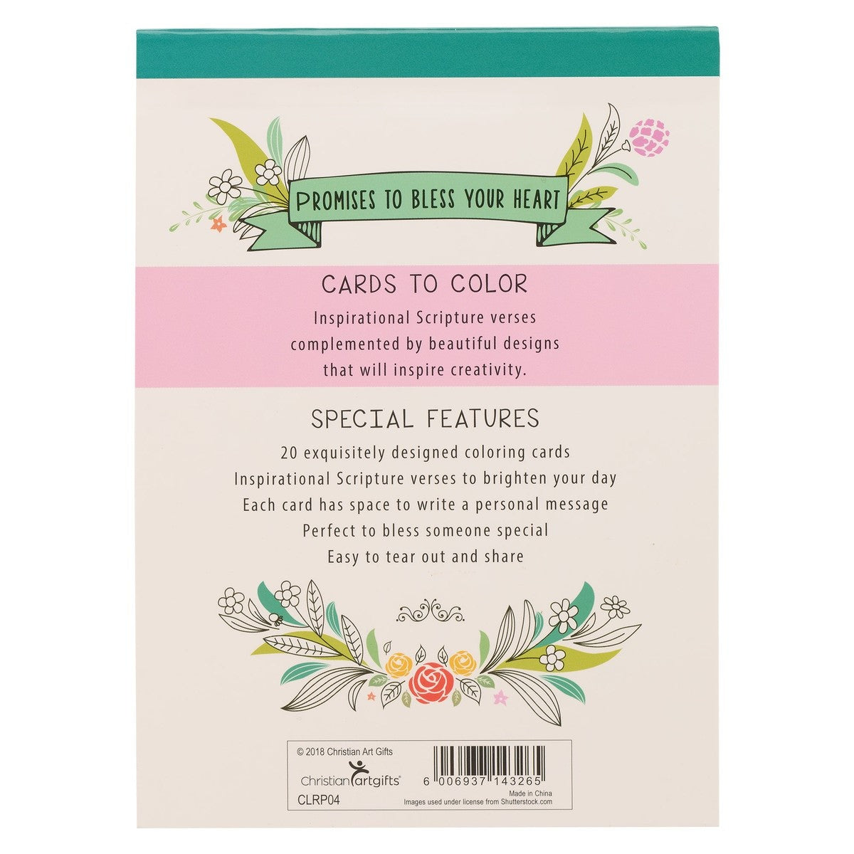 Coloring Cards (20-pc. set)