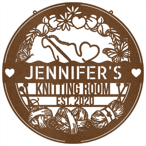 CRAFT ROOM Custom Metal Sign