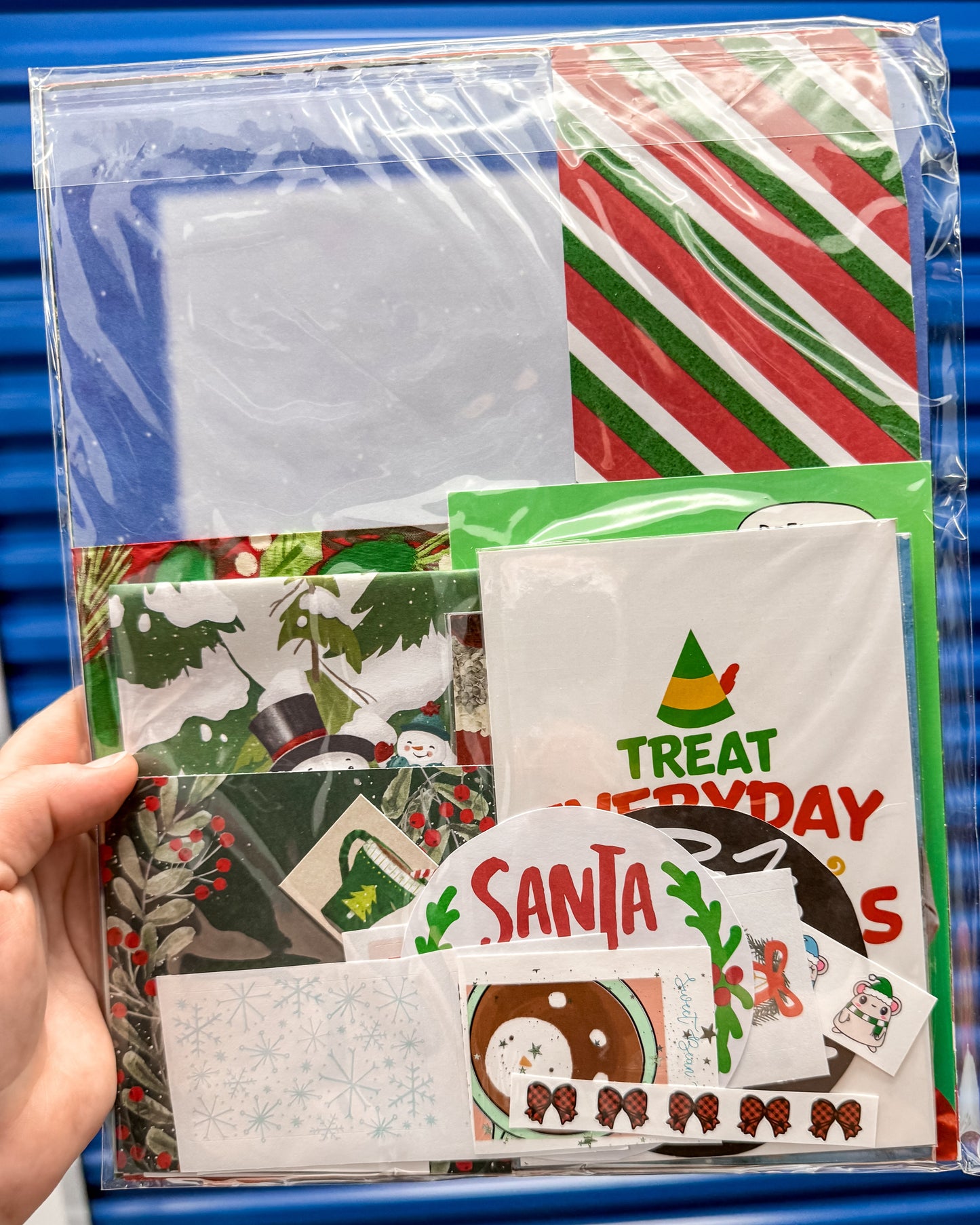 White Rose Recycled: Junk Journal Kit - Christmas Themed Kits