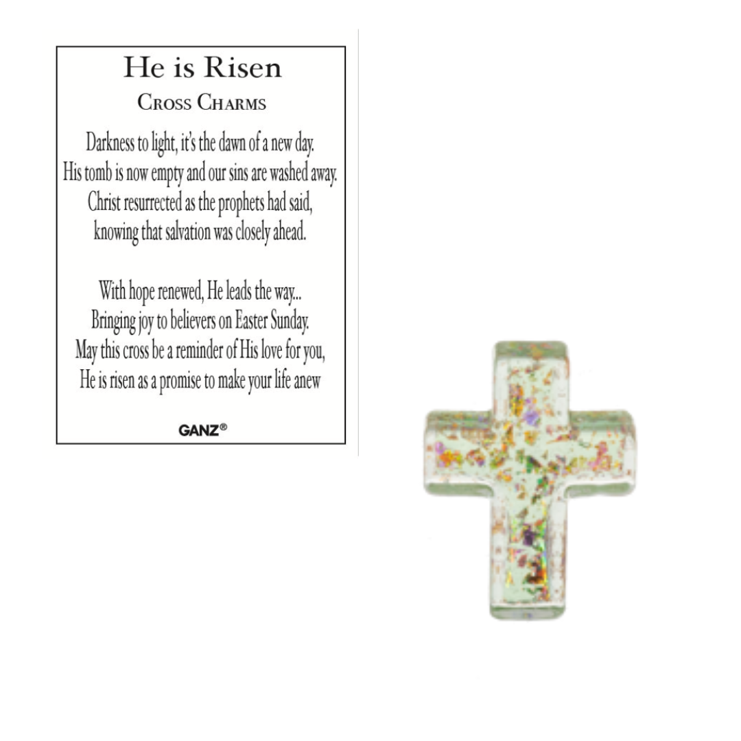 HE IS RISEN Pocket Charm
