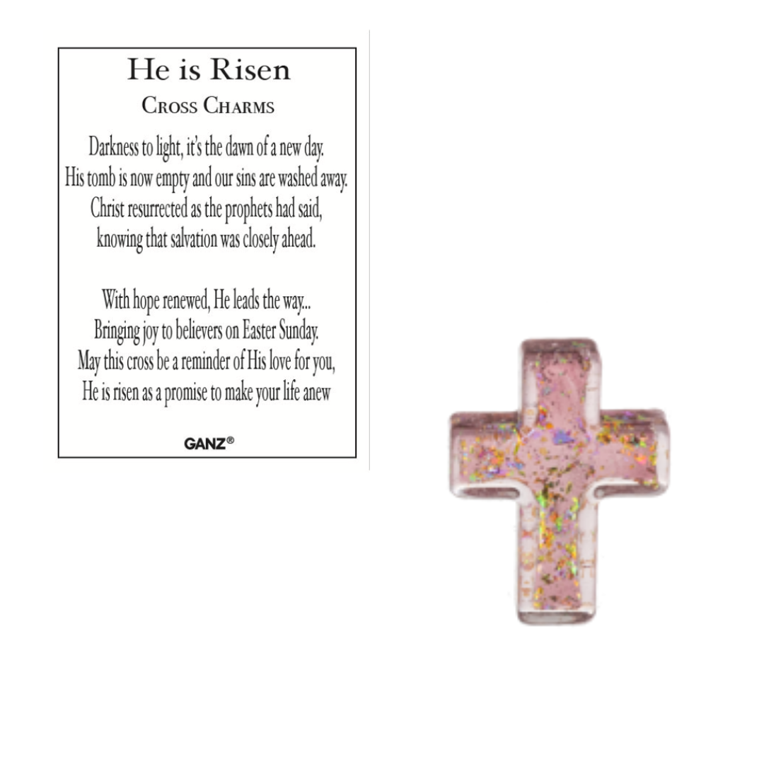 HE IS RISEN Pocket Charm