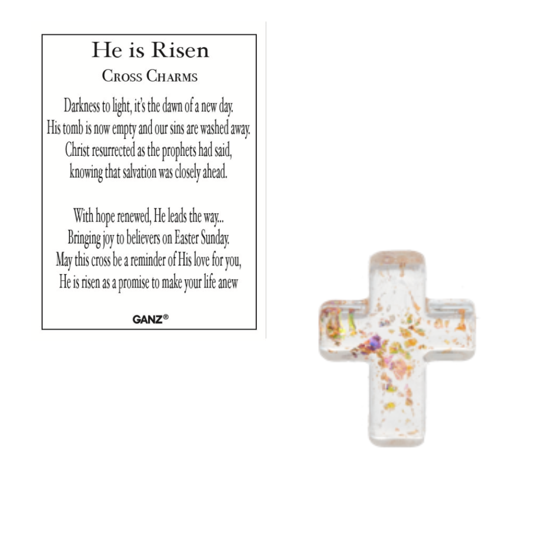 HE IS RISEN Pocket Charm