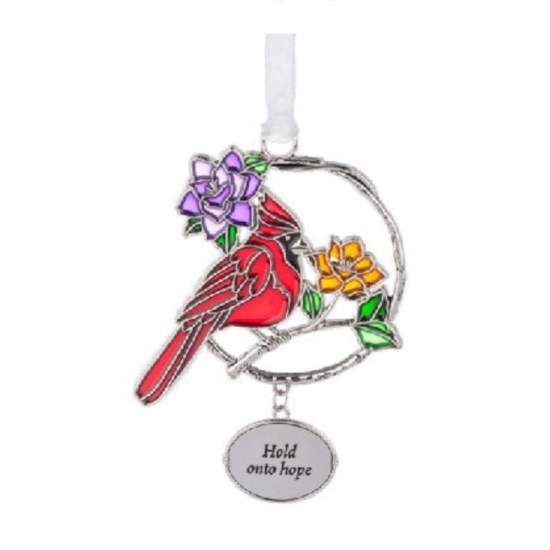 Blooms & Birds Ornament