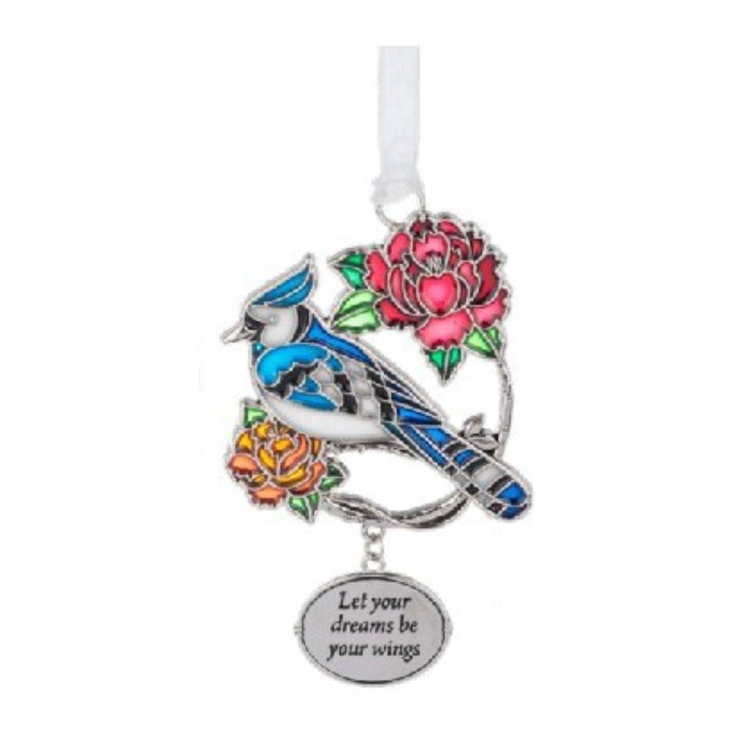 Blooms & Birds Ornament