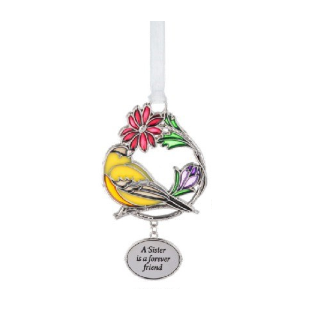 Blooms & Birds Ornament