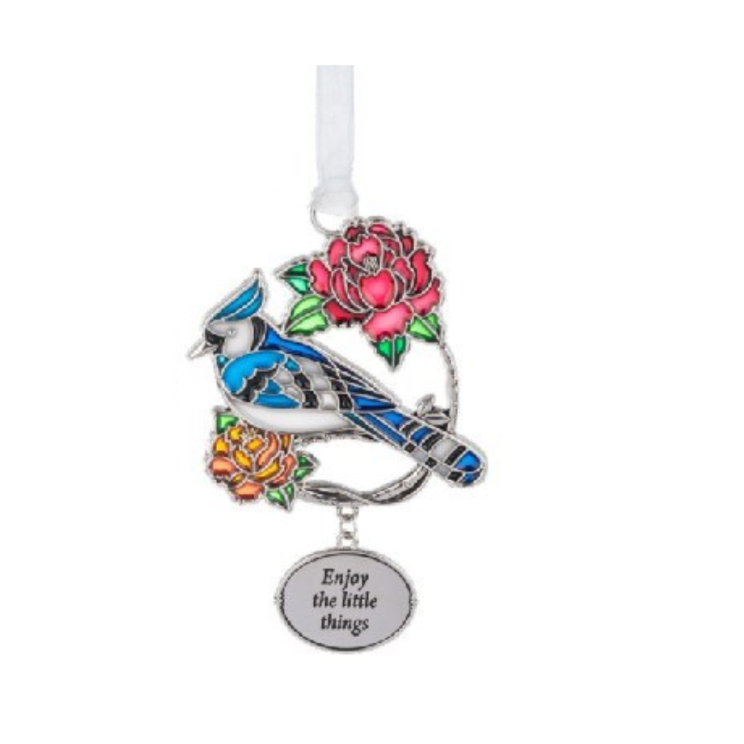 Blooms & Birds Ornament