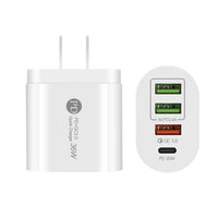 Wall Adapter w/4 Ports