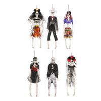 Costumed Hanging Skeleton