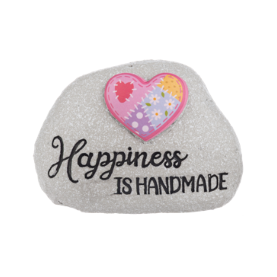 SEW GRATEFUL Paperweight Rock