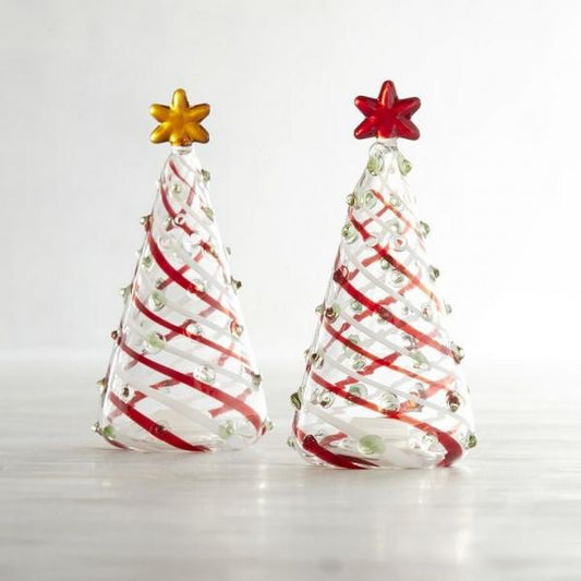 Blown Glass Salt & Pepper Set
