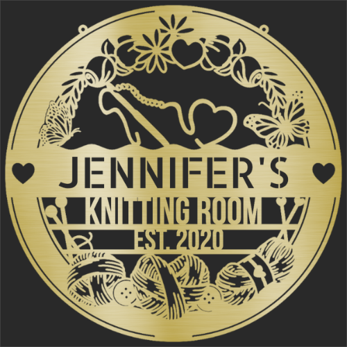 CRAFT ROOM Custom Metal Sign
