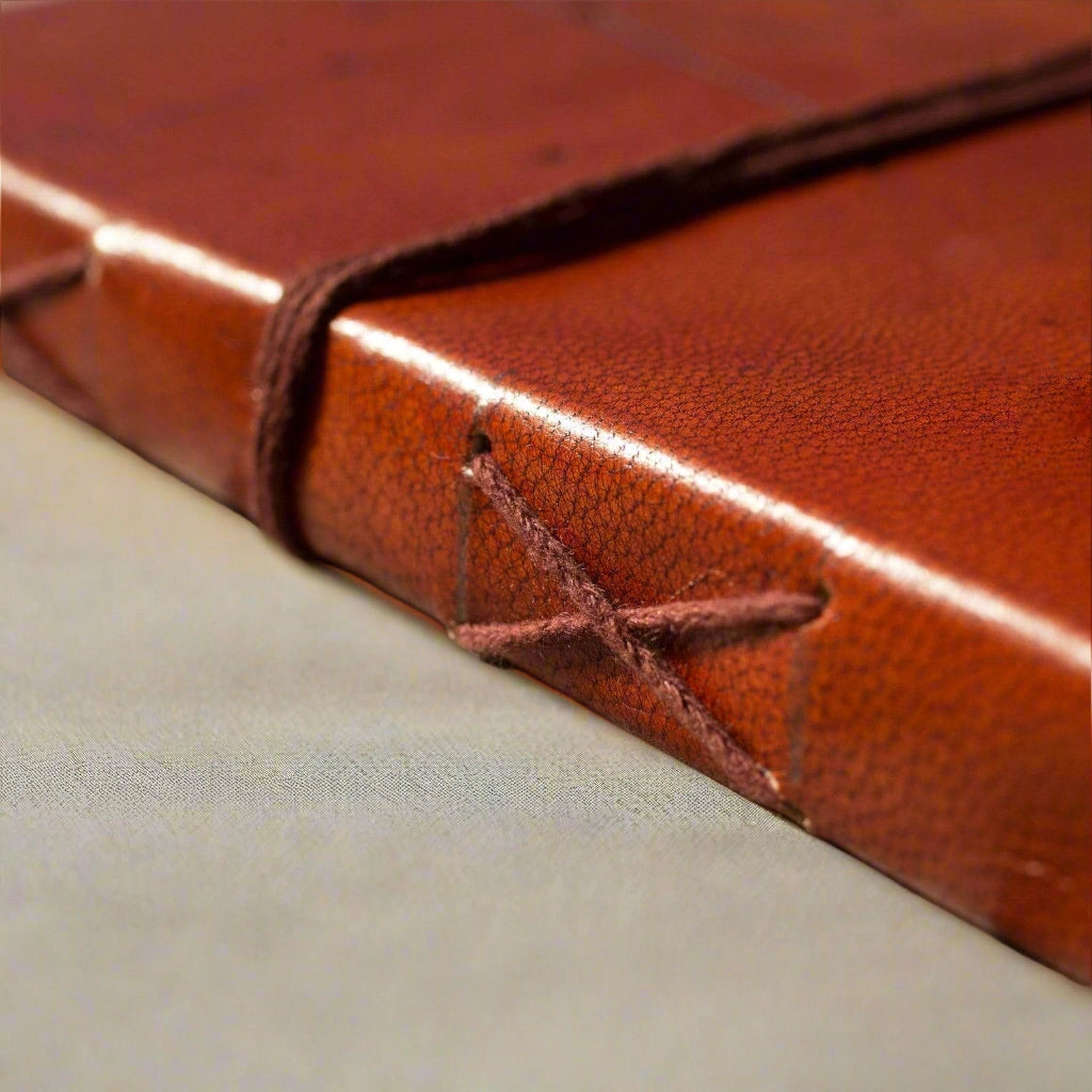 FEEL DEEPLY Embossed Leather Journal