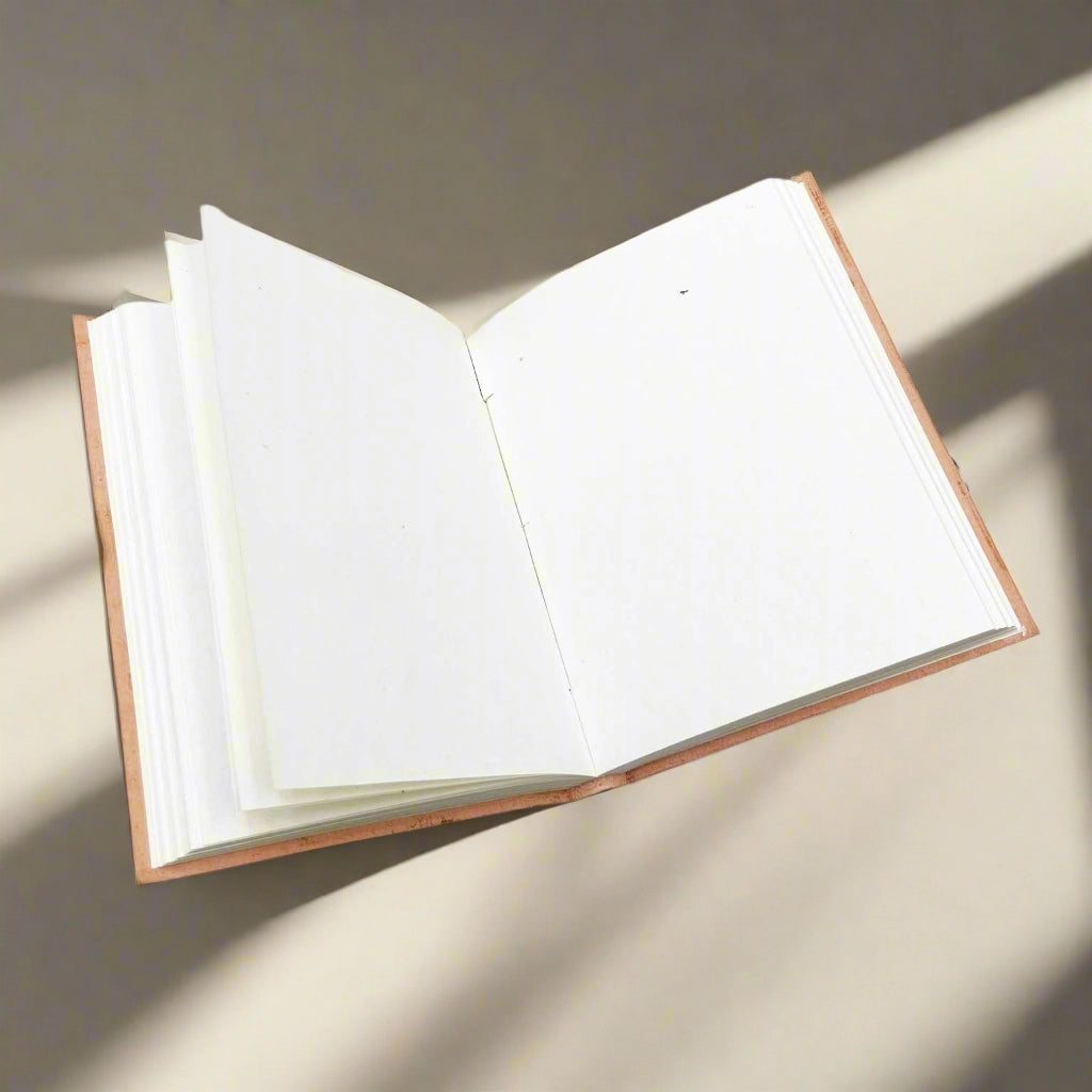 FEEL DEEPLY Embossed Leather Journal