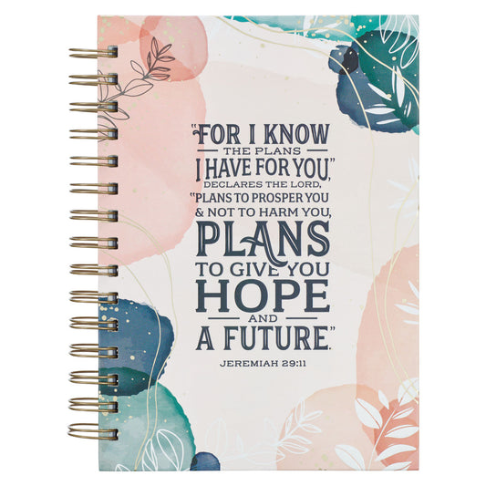 I KNOW THE PLANS Spiral Journal