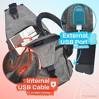 Milan Anti-theft Daypack