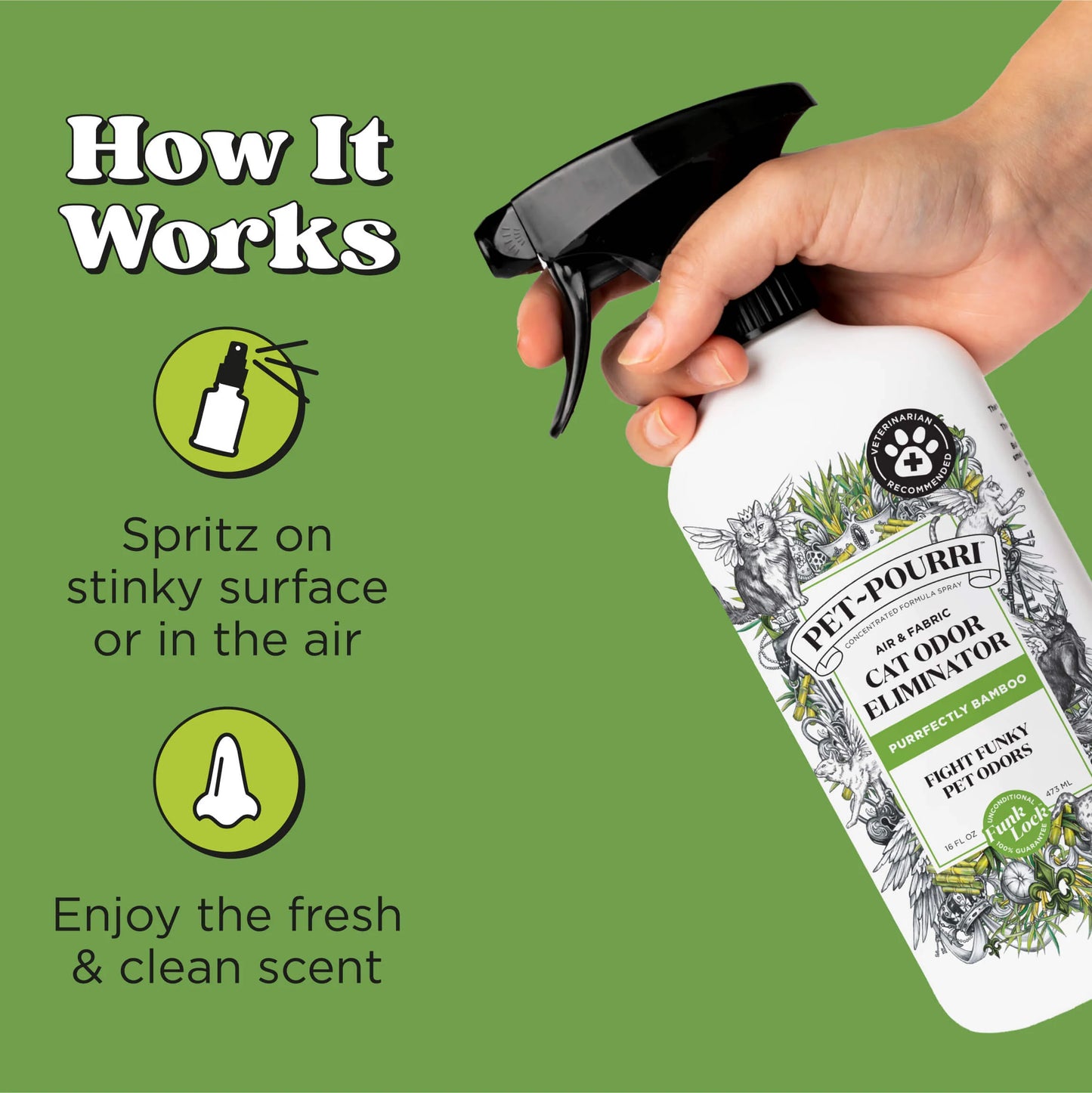 Pet-Pourri Cat Odor Eliminator