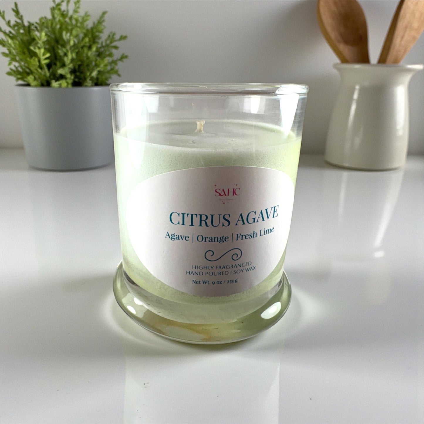 Citrus Agave Scented Candle