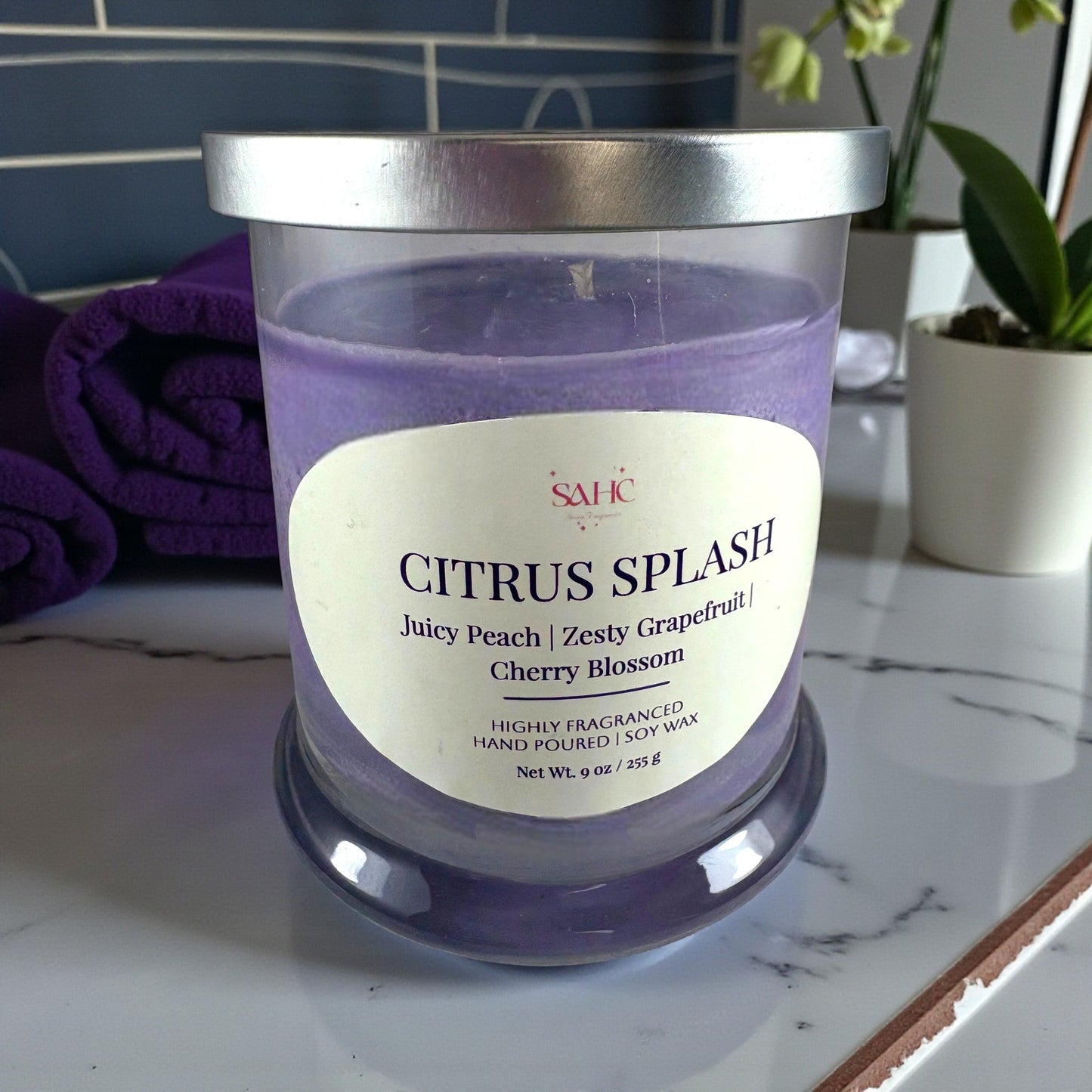 Citrus Splash Scented Candle