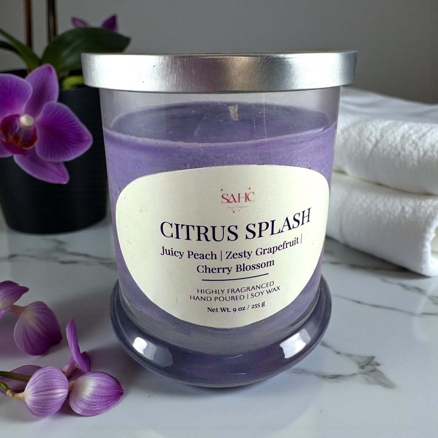 Citrus Splash Scented Candle