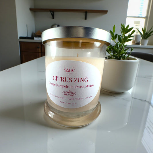 Citrus Zing Scented Candle