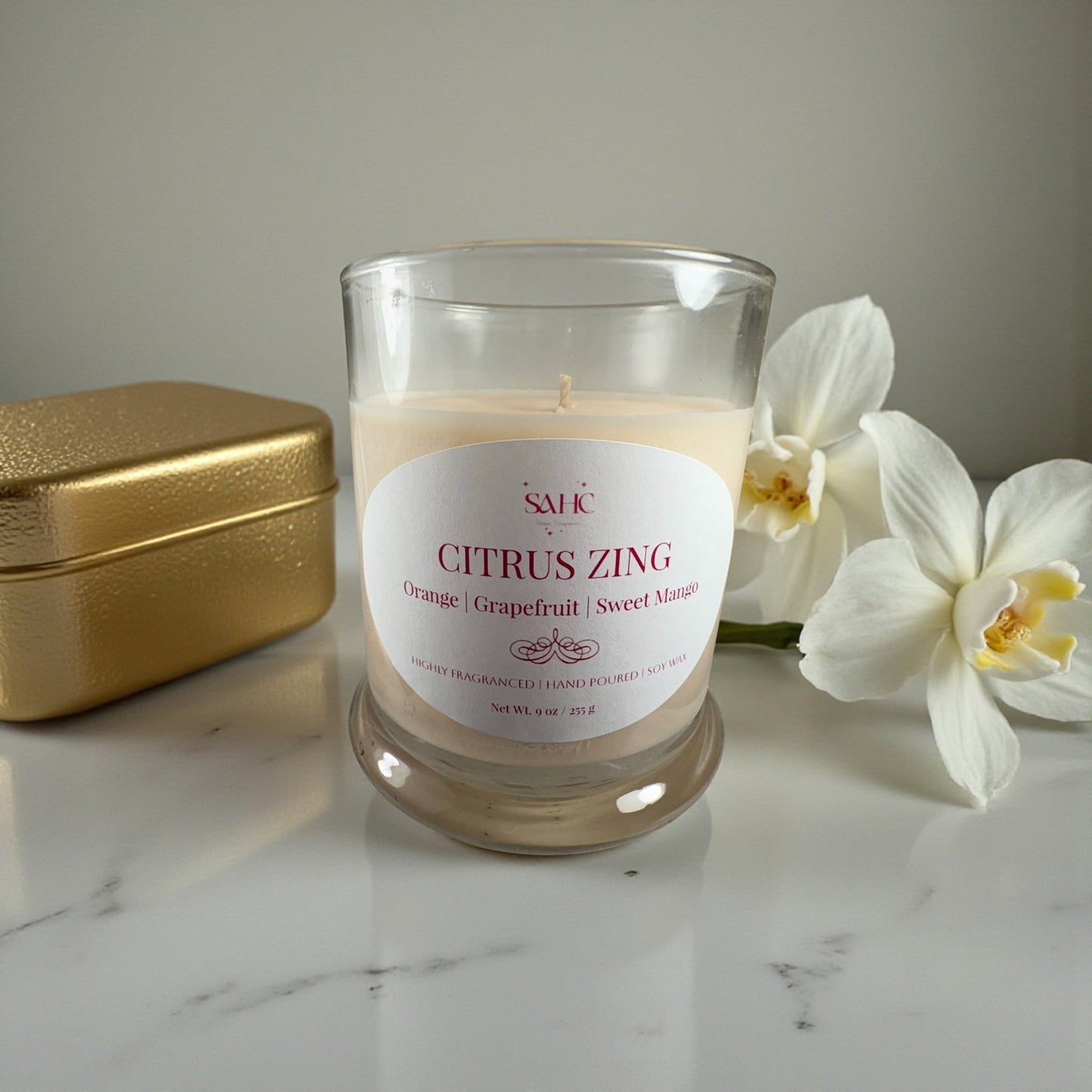Citrus Zing Scented Candle