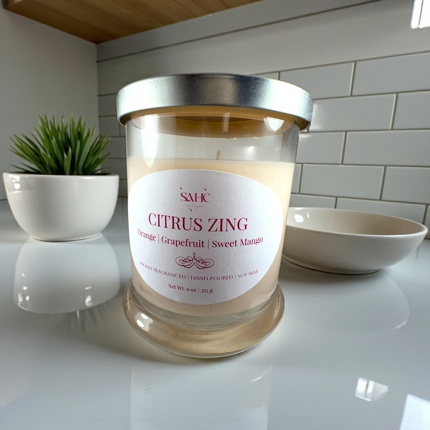Citrus Zing Scented Candle