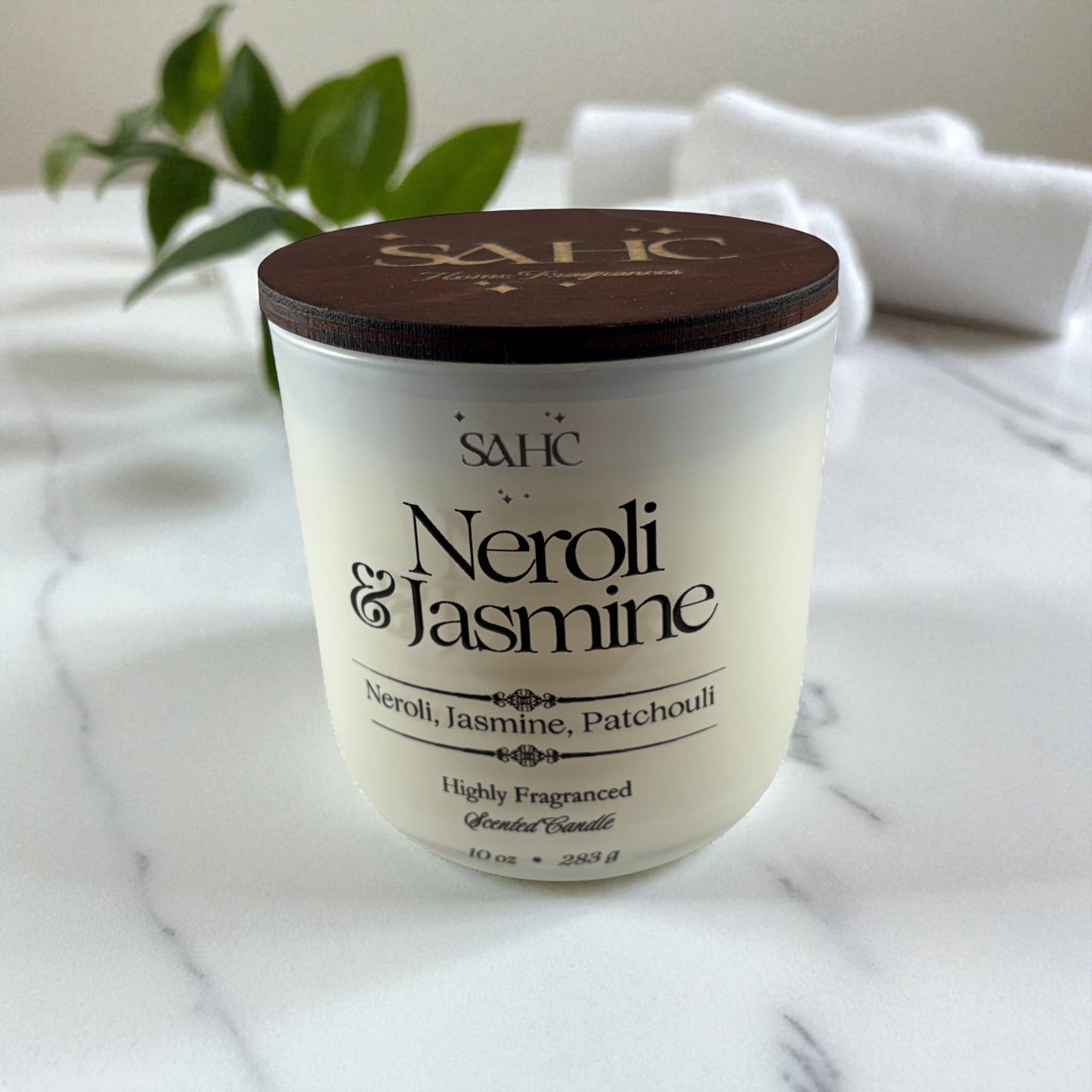 Neroli & Jasmine Scented Candle