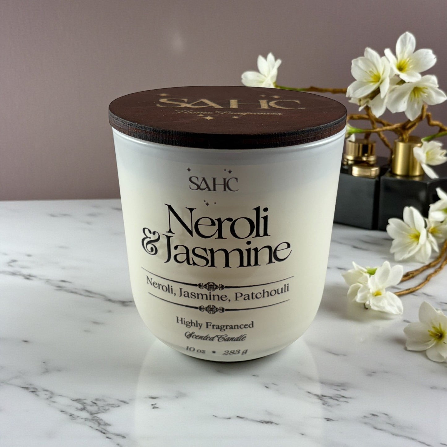 Neroli & Jasmine Scented Candle