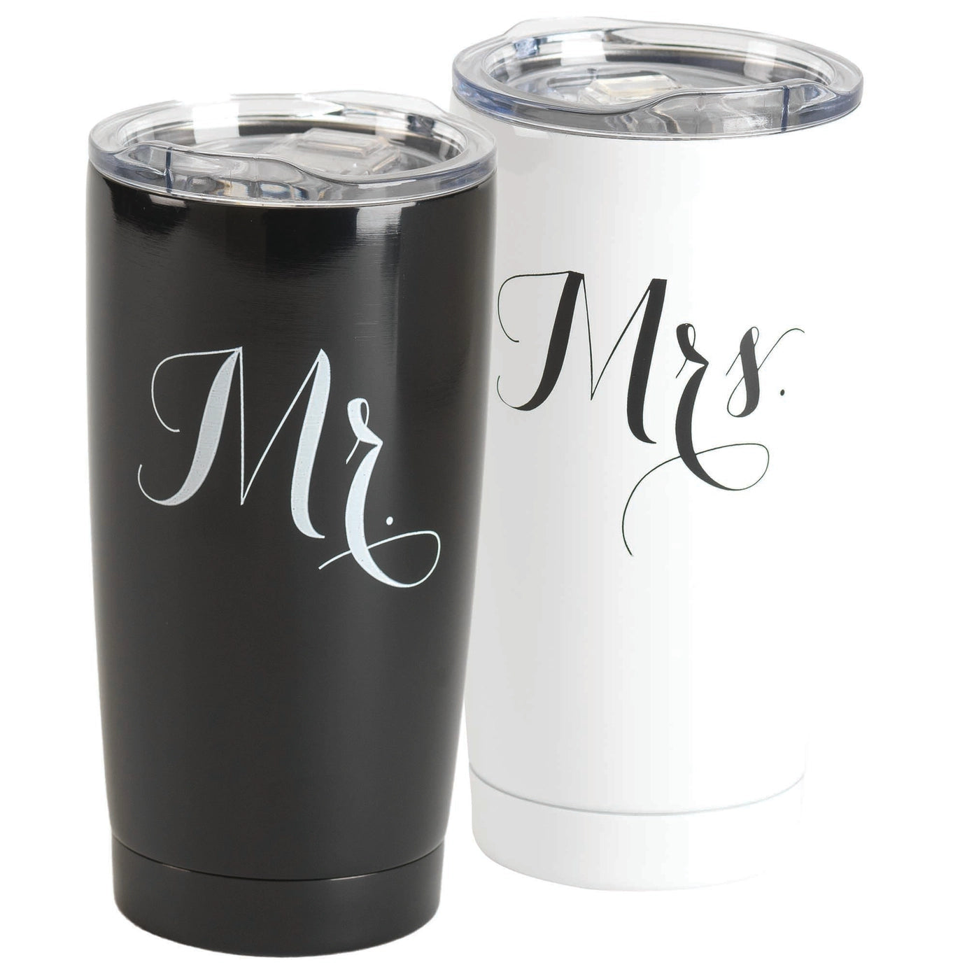 MR & MRS Stainless Steel Tumbler Set