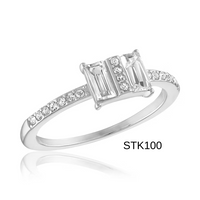 Davinci Stacking Rings, size 6