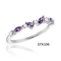 Davinci Stacking Rings, size 6