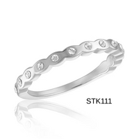 Davinci Stacking Rings, size 6