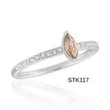Davinci Stacking Rings, size 6