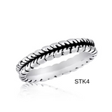 Davinci Stacking Rings, size 6