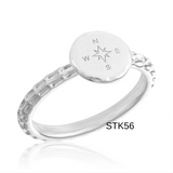 Davinci Stacking Rings, size 6
