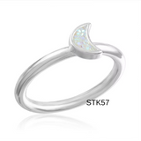 Davinci Stacking Rings, size 6