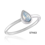 Davinci Stacking Rings, size 6