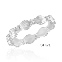 Davinci Stacking Rings, size 6