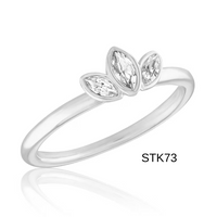 Davinci Stacking Rings, size 6