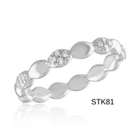 Davinci Stacking Rings, size 6