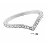 Davinci Stacking Rings, size 6