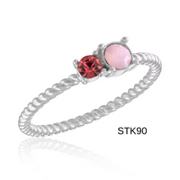 Davinci Stacking Rings, size 6