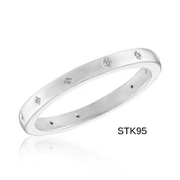 Davinci Stacking Rings, size 6