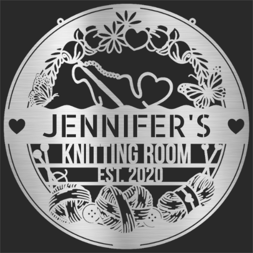 CRAFT ROOM Custom Metal Sign