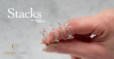 Davinci Stacking Rings, size 6