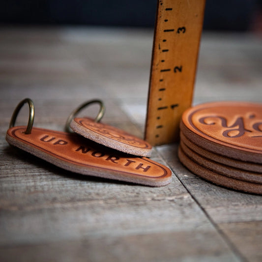 Sugarhouse Leather Coaster