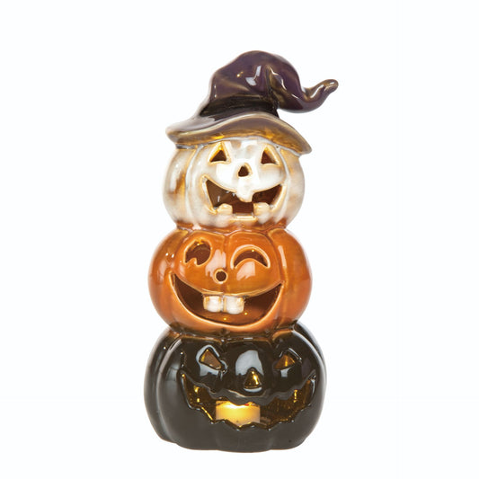 Stacked Jack-o-Lantern Décor (CLEARANCE)