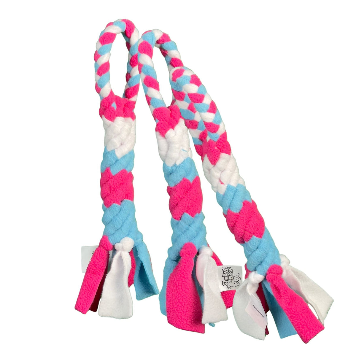 Chelsy’s Toys Patented Fleece Tug Toy – Interactive Dog Tug Toy for Play, Training & Enrichment