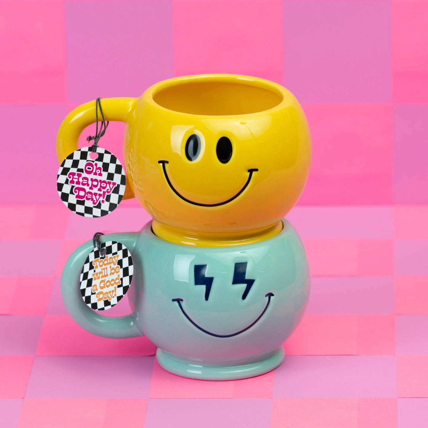 Ceramic Smiley Face Mug