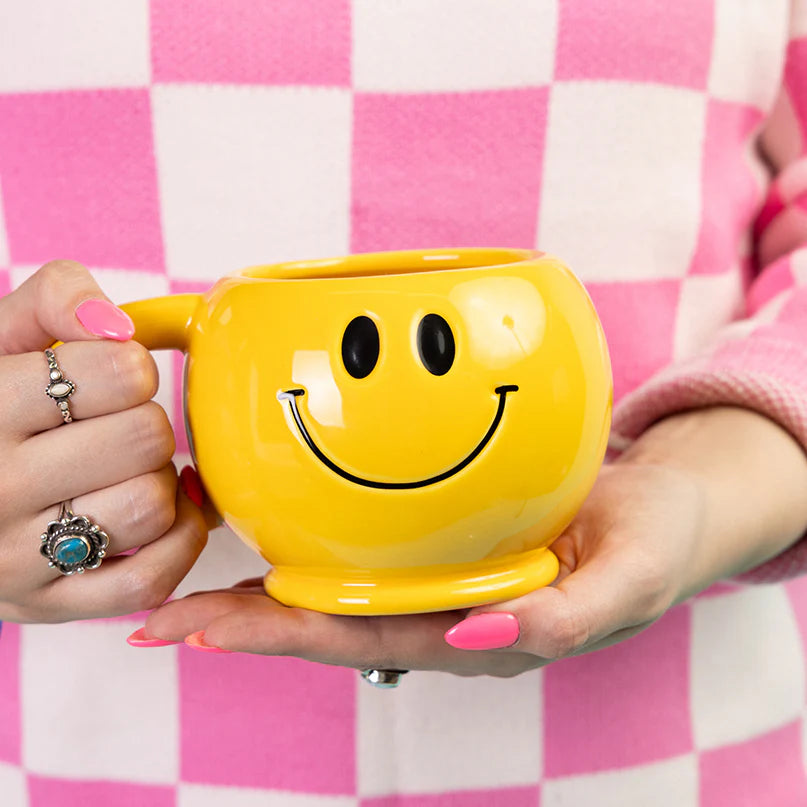 Ceramic Smiley Face Mug